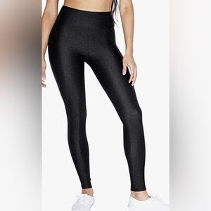 American Apparel Womens Nylon Tricot Leggings